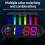 Car   Display Digital Speedmeter Meter -Board Computer Car Driving Guide Instrument Compass//Speed Warning 5