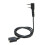 1m Speaker Mic Extension Cord for  for  5R 888S, 2-Pin K Type 4