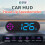 Car   Display Digital Speedmeter Meter -Board Computer Car Driving Guide Instrument Compass//Speed Warning 6