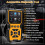 V519 OBDII Scanner Professional Engine Fault Code Reader with Live Data and Battery Voltage Monitor 3