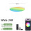 Zigbee 3.0  Ceiling Lights 24W Led Ceiling Lamp RGBCW Led Work with Alexa  Voice Control APP Dimming White 7