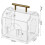 Transparent Garden Reptile Breeding Box Piece Acrylic Terrarium 6