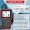 V500 OBD2 Scanner Diagnostic Tool for All OBDII Cars with Engine Code Reader and Battery Voltage Tester 4