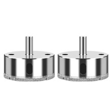 Grinding Stone Coated Drill Bit Hole Saw for Marble Glass Stone Tile Ceramic Hole Saw Drilling Bits Hole Opener 63mm