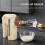 Cordless Electric Handheld Mixer 5 Speed with Two Detachable Whisks for Kitchen Baking Kit Gift Idea 5