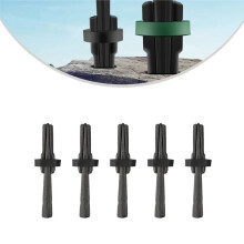 5pcs Stone Splitter Tool Set 125x14mm Stone Splitting Wedges for Concrete Rock Marble
