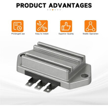 Voltage Regulator Rectifier for 8-25 Engines, Replacement 41-403-09/41-403-10-S / 25-403-03-S
