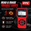 V100 OBDII Automotive Code Reader Scanner Engine Diagnostic Tool with Battery Voltage Test 3