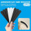 60 Pcs Hat Size Reducer, Hat Sizer Reducer Insert, Make Smaller Sweatband, Self Adhesive Resizer Foam Tape for Hat Cap 6