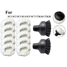 Steam Cloth Cover Nylon Brush for SC1 SC2 SC3 SC4 SC5 SC7 CTK10 CTK20 Handheld Steam Cleaner Replacement Parts