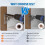 6-Piece Self Centering Drill Bit Set,HSS Bit with Hex Key, 3/32", 7/64", 1/8" Center Drill Bits, 1/4 Inch Hex Shank 6