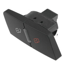 4F1962107 Car Central Lock Button Left Front Door High Sensitivity Easy Install ABS Durable for A6L 05-08