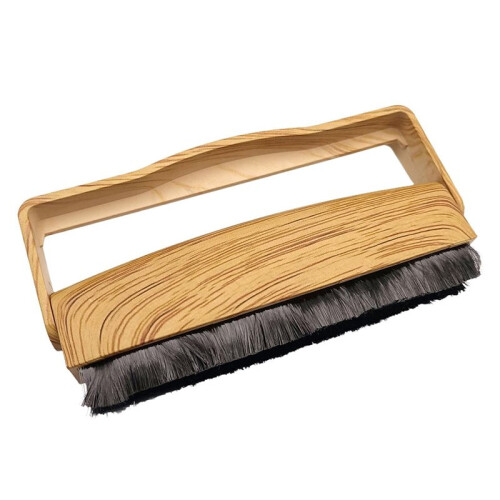 Brosse à Disque Vinyle Robuste pour Nettoyage de Disques Phonographiques