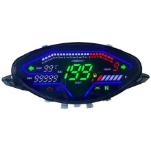 LED Digitale Motorfiets Snelheidsmeter RPM Dashboard voor BIZ100 Biz100 C100 2023 Colombia, Brazilië Tablero Velocimetro