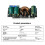 17-100V to 3-50V Down Buck Module 300W 20A High Power Down Buck Module Adjustable Step Down Power Supply Module 4