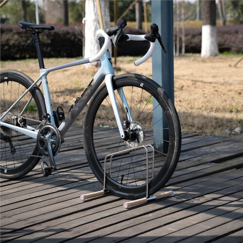 Floor-Standing Bicycle Rack-Drill-Free Display Stand, Space-Saving Indoor Garage Storage Rack