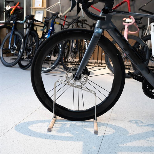 Floor-Standing Bicycle Rack-Drill-Free Display Stand, Space-Saving Indoor Garage Storage Rack 2