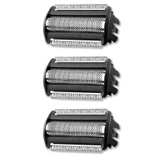 3 Pcs BG2000 Replacement Heads for Norelco Bodygroom Series 7000, 5000, 3000, Replacement Foil Shaver