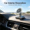 Car Rotating  Model Ornament, Round  Shape, Automatic Rotation for Car Control Panel Desktop Decor 6