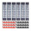 6 Sets Terminals Block Strips,8-Position 600V 15A Pluggable Terminal Block with Cover (Screw Connection) 1