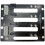 4 Bay  Hard Drive Backplane Server Chassis Accessories  Connector for NAS Storage Server 1