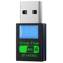 PC-Optimized AX900 WiFi 6 Adapter- Driver-Free Wireless Network Card 5.4, Dual Band 2.4G/5GHz& High-Speed