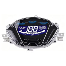 LED Display Motorcycle Speedometer Odometer Moto Digital Instrument Panel Tachometer Dashboard for Biz 125