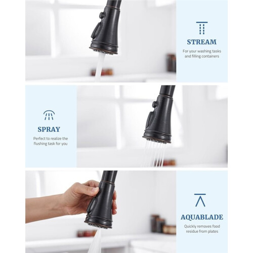 1set Kitchen Faucet Replacement Spraying  with Nine Adapters, Pull-Down Spraying Set,Kitchen Faucets 2
