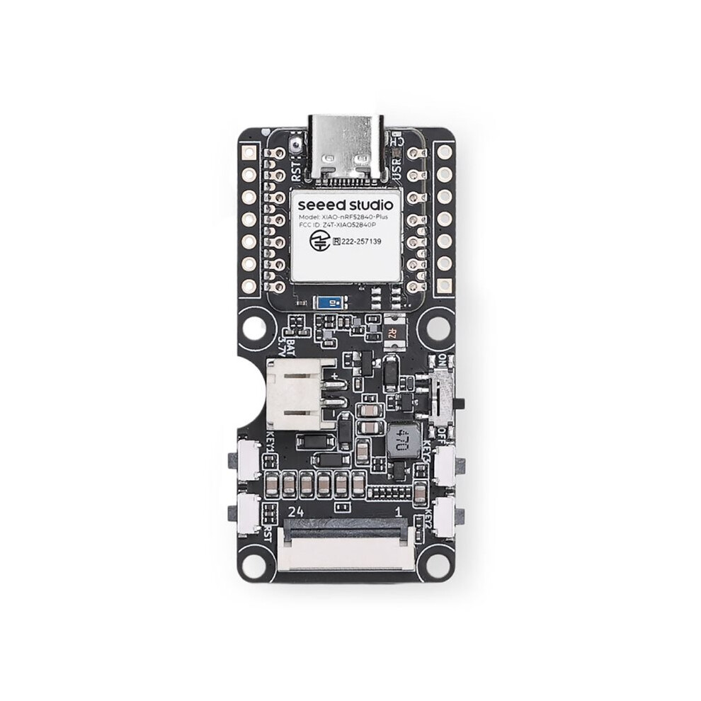 Seeed Studio Xiao Epaper Display Board (Nrf52840) - En05 For 4-Pin Epaper Display, Jst 2.0Mm Battery Connector, Io Port 6031917141412