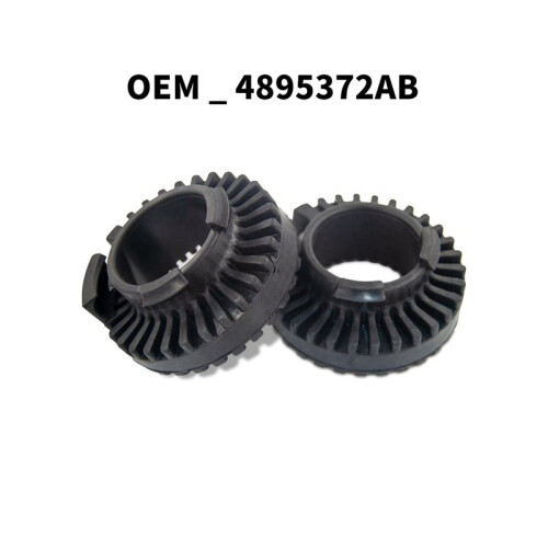 2Pcs Rear Coil Spring Insulators, Rear Upper Coil Spring Isolators for Charger, Challenger, Magnum 4895372AB 2