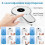 P23 Automatic Sensor Soap Dispenser - Wall-Mounted Foaming Hand Washer for Home and Commercial Use 3