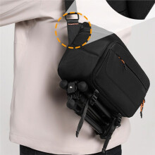 Torba na Aparat, Torba na Aparat DSLR, Torba na Ramię Typu Crossbody z Paskiem na Statyw, Torba Fotograficzna
