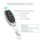 10A Wireless Controller with Insurance 3-Button Self-Resetting Linear Actuator Controller Winch Solenoid Relay Contactor 3