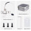 BIQU Panda Cerahearth Zirconia Ceramic Hotend Hotend Kit High-Tem Insulation Element for  A1/A1 3