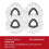 4-Pack Mop  Replacement Heads for  Mop  Replacement, for EasyWrin Rotary Mop  Replacement 6