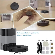 Vervangende Accessoires voor BOTLUXE E10+ Robotstofzuiger 2 Hoofdborstels 3 Stofzakken 4 HEPA-Filters 3 Mopdoeken 4 Zijborstels