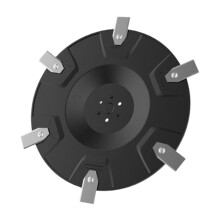 Blade Disc+6Pc Blades for Goat O500 O800 O1200 G1-800 G1-2000 Lawn Mower Robot Blade Disc Lawn Mower Swivel Disc