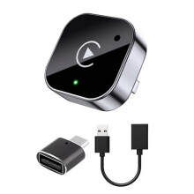 Wireless CarPlay Adapter for & Android Auto, Wired to Wireless CarPlay Adapter