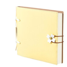 Carnet Élégant avec un Design Floral - Portable et Parfait pour le Journal ou le Tamponnage, 240 Pages Jaunes