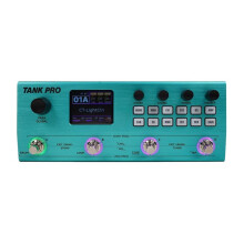 M-VAVE TANK PRO Multi Effects Guitar Pedal Processor AI Neural Network Modeling Guitar Comprehensive Multi-Effects Green