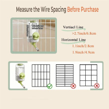 Automatic Hanging Pet Water Dispenser for Cage, 30oz No-Drip Water Bottle for Rabbits, Guinea Pigs & Small Pets