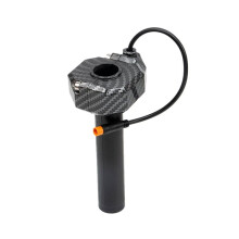 Motorcycle Full Twist Throttle 3 Pin Male Plug Throttle Grip Accelerator Throttle Handlebars for Sur Ron