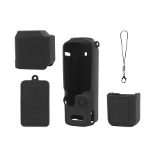 Silicone Cover for Osmo Pocket 4 Camera Anti-Scratch Case Lens Screen Protective Cover for Pocket 4 Accessories A
