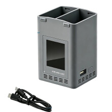 Cargador de Batería Inteligente de 100W para 5 Pro/ 4 Pro/ 3/3 Pro, Estación de Carga Rápida para Múltiples Baterías,