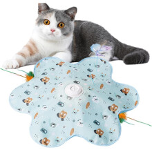 Cat Toys Interactive 3 Modes Rechargeable Fluttering Butterfly Teaser Moving Kitten Exercise Kickers for Apartment Home