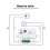 RF 433Mhz  Wireless Self-Powered  Remote Control Waterproof No Wiring Installation  Remote Control Home 6