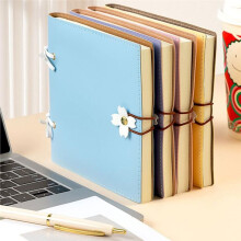 Caderno Estiloso com Design Floral - Portátil e Perfeito para Anotações ou Carimbos, 240 Páginas Amarelo