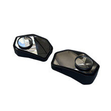 Acessórios para Motocicleta Espelho Retrovisor Ajustável Espelho Lateral Convexo Integrado para XMAX 300 X-MAX 300 2025 2026
