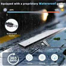 Nieuwe Autolader met Type-C Poort (30V/2A Boost-Uitgang), met een 3-Meter Verlengkabel en een Digitale Voltmeter
