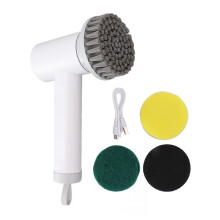 Brosse rotative électrique, l'outil indispensable pour les nettoyages multitâches, avec poignée extensible réglable et batterie longue durée,